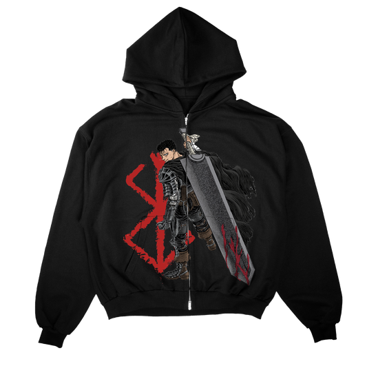 Guts Zip up Hoodie
